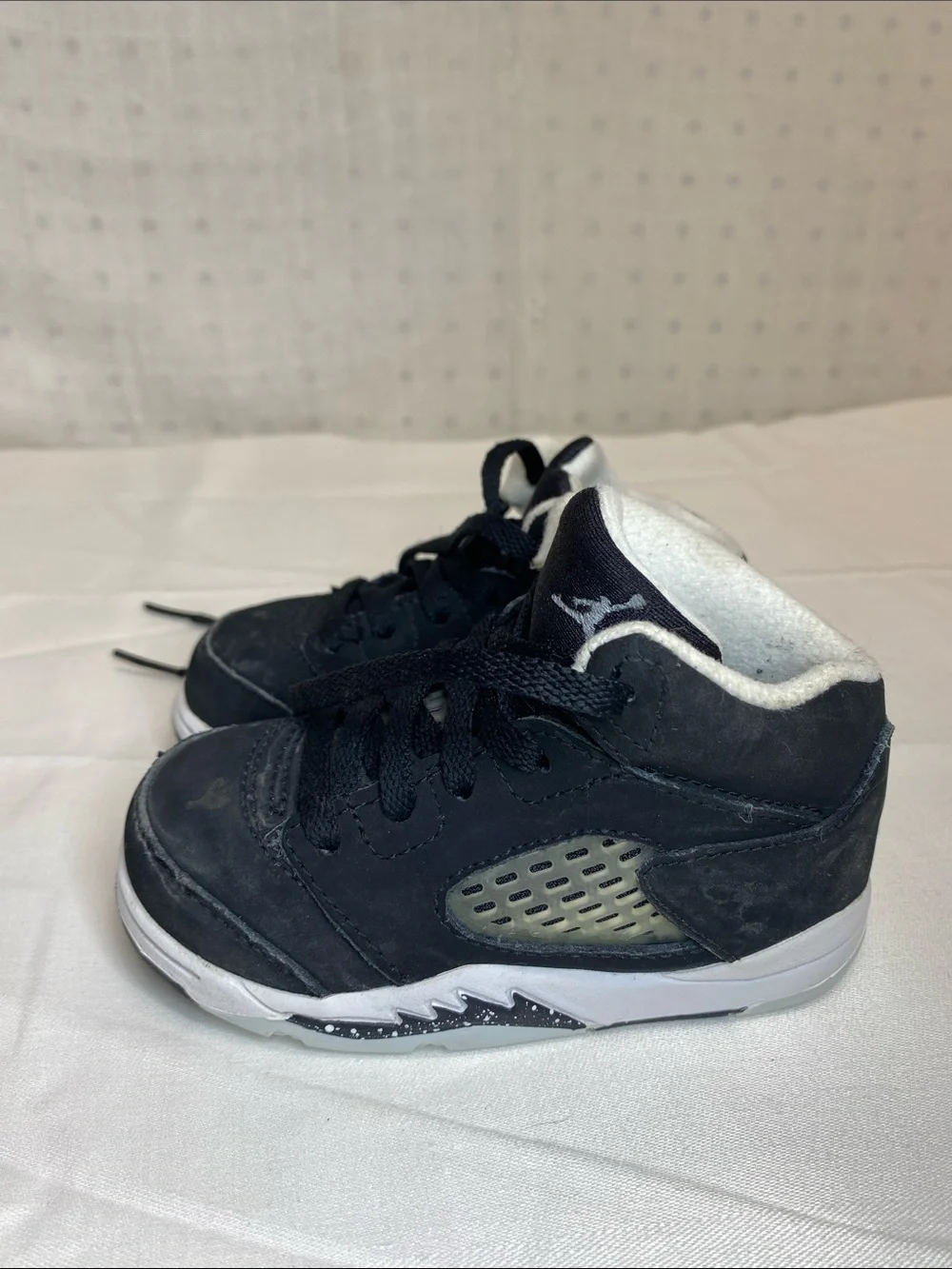 Air Jordan 5 Retro ‘Oreo' Panda 440890 011 Td Toddler Baby Boy Size 6C